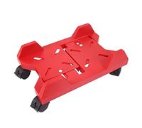 Pratique Support de processeur Mobile, Support Sol for Tour PC Bureau Roulant, Chariot boîtier à Largeur réglable avec 4 roulettes for la Plupart des Tours Jeu(Red)