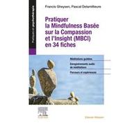 Pratiquer la Mindfulness basée sur la Compassion et l'Insight (MBCI) en 34 fiches Pascal Delamillieure (Auteur), Francis Gheysen (Auteur)