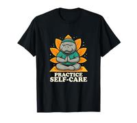 Pratiquer Les Soins personnels Lamantin Yoga Citation Art T-Shirt