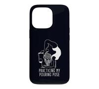 Pratiquer ma Pose de versement drôle Yoga vin Humour Coque pour iPhone 13 Pro