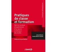 Pratiques de classe et formation: Récit et analyse d'expériences d'un jeune professeur des écoles