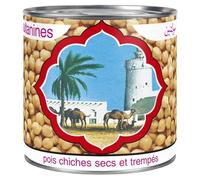 Pratiques et prêts à assaisonner - D'AUCY pois chiches sultanines, conserve de 265g - Lot de 4