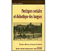 Pratiques sociales et didactique des langues - Collectif - Publication Universite Provence - broché - Etude