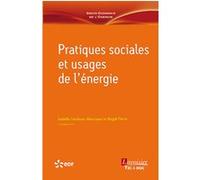 Pratiques sociales et usages de l'énergie EDF RetD (Auteur), Magali Pierre (Auteur), Isabelle Garabuau-Moussaoui (Auteur)