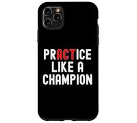 Pratiquez comme Un Champion Tee Sports Athletics Team Player Coque pour iPhone 11 Pro Max