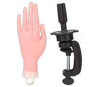 Pratiquez la Main de l'ongle, Nail Hand Practice MANNEQUIN Hand pour les Ongles MANNEQUIN Bendable Hand Fonde Fonde Nail Pratique à Main