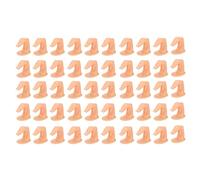 Pratiquez le doigt, 50pcs DIY Nail Art Training Fingers avec des ongles pour une formation de formation artistique décoration