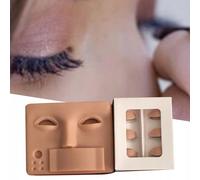 Pratiquez Les Extensions De Faux Cils Avec Le Support De Colle À Cils Skincolor