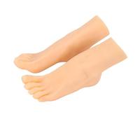 Pratiquez un Faux Modèle de Pied, un Mannequin de Pied en Silicone, un Modèle de Pratique de Manucure Flexible pour la réalité pour une Formation en Croquis D'art à Nail