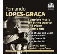 Pratsquarteto Lopesgraca - Lopes-Graca : Intégrale de L’oeuvre pour Quatuor À Cordes et Piano