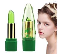 Pratvider Color Changing Lipstick Hydratant, Les Lèvres Baume À Lèvres, Aloe Moisturizing Lipstick, Baume Protecteur pour Lèvres, Hydrate, Assouplit Et Adoucit, Effet Brillant