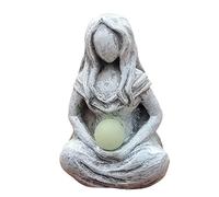 Pratvider déesse la Lune - Nouveauté Statue d'art la Terre mère,Statue Abstraite la fête des mères Décor Statue la déesse la Lune du Jardin pour la décoration intérieure