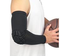 Pratvider Volleyball - Coudière Respirante,Bandages Cou, Manchons Protection pour Gardien But, protège-Bras Handball pour Volley-Ball, Football