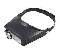 PRATYAHARA Loupe Bandeau Fine avec 3 Lentilles, Réparation Assistée de la Loupe de Lecture Montée sur la Tête 1,5X/3X/9,5X/11X Installation Facile Facile à Utiliser