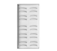 Praxis Cils d'entraînement de qualité supérieure avec développement des compétences | Kit complet d'entraînement Lasshes pour débutants et professionnels | Coussinets d'isolation des yeux pour une