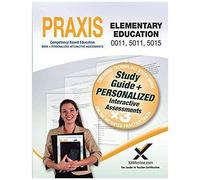 Praxis Elementary Education 0011, 5011, 5015 Book And Online