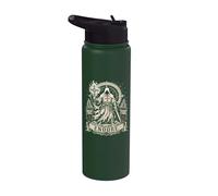 Pray Fight Endure Chrétien Guerrier Chevalier Templier Stainless Steel Insulated Water Bottle