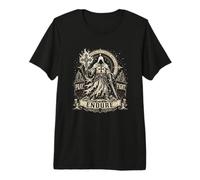 Pray Fight Endure Chrétien Guerrier Chevalier Templier T-Shirt Haut de Gamme
