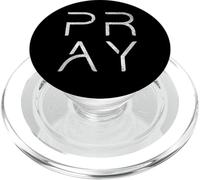Pray God Jesus Christ Faith Prayer Religious Christian PopSockets PopGrip pour MagSafe