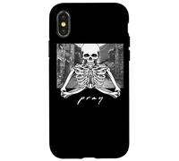 Pray - Vêtements de Rue esthétiques et Avant-gardistes Coque pour iPhone X/XS