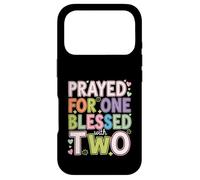Prayed for One Blessed with Two Twin Pregnancy - Coque pour iPhone 17 Pro
