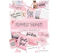 Prayer Board Clip Art & Templates Book: Including Inspirational Images, Phrases, Headings & More | Perfect for Prayer Boards, Prayer Walls, Christian Bulletin Boards