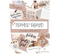 Prayer Board Clip Art & Templates Book: Including Inspirational Images, Phrases, Headings & More | Perfect for Prayer Boards, Prayer Walls, Christian Bulletin Boards