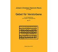 Prayer for the Dead op. 71 - CHORAL SCORE