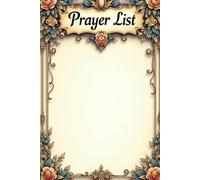 Prayer List and Gratitude Journal for Daily Spiritual Growth