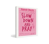 Prayer Poster Faith Based Scripture Typography Wall Print