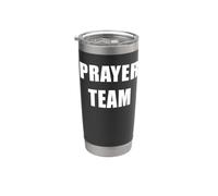Prayer Team - Christian Ministry Faith Staff Uniform Gobelet isotherme en acier inoxydable double paroi