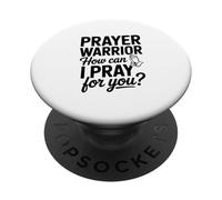 Prayer Warrior, Comment Puis-Je Prier pour toi ? PopSockets PopGrip Adhésif