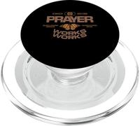 Prayer Works - Typographie Urbaine et Streetwear PopSockets PopGrip pour MagSafe