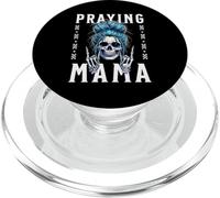 Praying Mama for Christian Religious Mothers and Mom PopSockets PopGrip pour MagSafe
