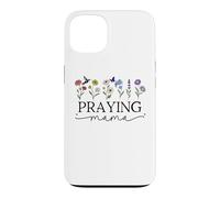 Praying Mama Jesus Prayer Warrior Praying Mom God Pray More Coque pour iPhone 13