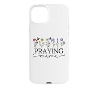 Praying Mama Jesus Prayer Warrior Praying Mom God Pray More Coque pour iPhone 15 Plus