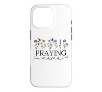 Praying Mama Jesus Prayer Warrior Praying Mom God Pray More Coque pour iPhone 16 Pro