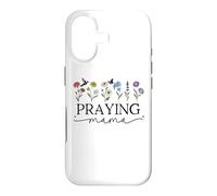 Praying Mama Jesus Prayer Warrior Praying Mom God Pray More Coque pour iPhone 17