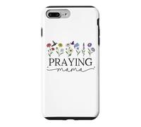 Praying Mama Jesus Prayer Warrior Praying Mom God Pray More Coque pour iPhone 7 Plus/8 Plus