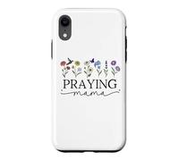 Praying Mama Jesus Prayer Warrior Praying Mom God Pray More Coque pour iPhone XR