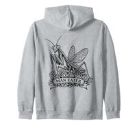 Praying Mantis Man Eater Funny Sarcastic Humour Vintage Sweat à Capuche