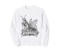 Praying Mantis Man Eater Funny Sarcastic Humour Vintage Sweatshirt