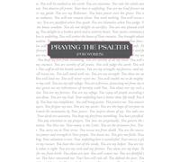 Praying The Psalter (For Women)