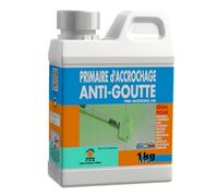 PRB Primaire d’Accrochage Anti-Gouttes 1kg - Sous-Couche Préparatrice pour Supports Lisses - Adhérence Renforcée - Usage Intérieur et Extérieur