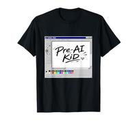 Pre-AI Kid - Rétrospective nostalgique du Passage à l'an 2000, génération Z T-Shirt