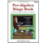 Pre-Algebra Bingo Book: Complete Bingo Game In A Book