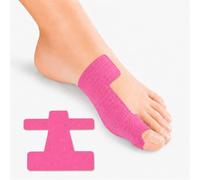Pre-Cut Bunion Corrector Kinesiology Tape, Precut Kinesiology Tape for Bunion, Bunion Relief Toe Correction Wrap, Relief Toe Correction Wrap (Pink, 20Pcs)