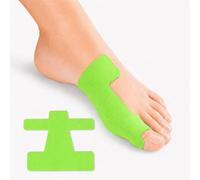 Pre-Cut Bunion Corrector Kinesiology Tape, Precut Kinesiology Tape for Bunion, Bunion Relief Toe Correction Wrap, Relief Toe Correction Wrap (Fluorescent green, 20Pcs)