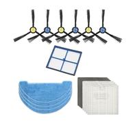 Pré-filtre En Tissu for Brosse Latérale De Robot, Compatible Avec AMIBOT, Animal XL H2O Connect, Compatible Avec ILIFE, Accessoires De Pièces D'aspirateur Robot V8s(Set 2)