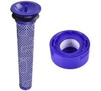 Pré-filtre et Filtre de rechange HEPA compatible pour aspirateurs Dyson V7, V8 Hobby Tech G